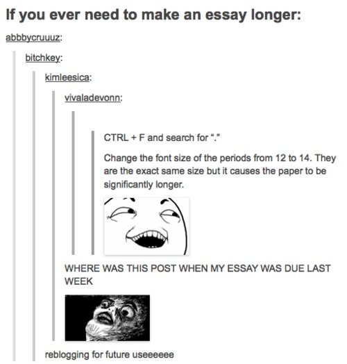 how to make a thesis paper longer